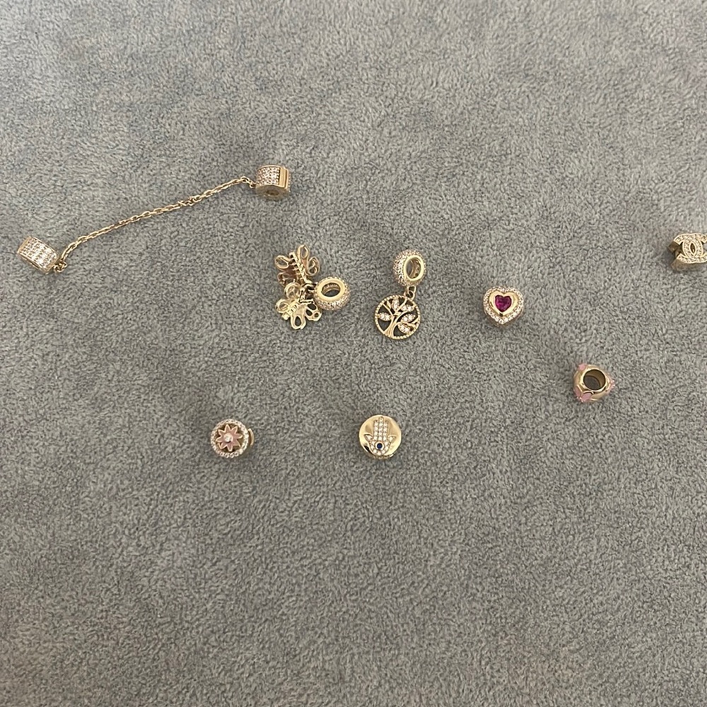 Charms 14k gold for pandoras